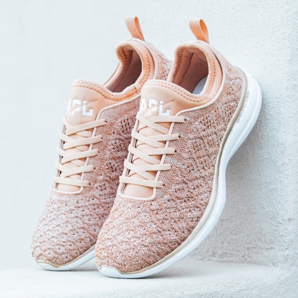 APL Shoes - APL Rose Gold TechLoom Phantom Sneakers 8.5